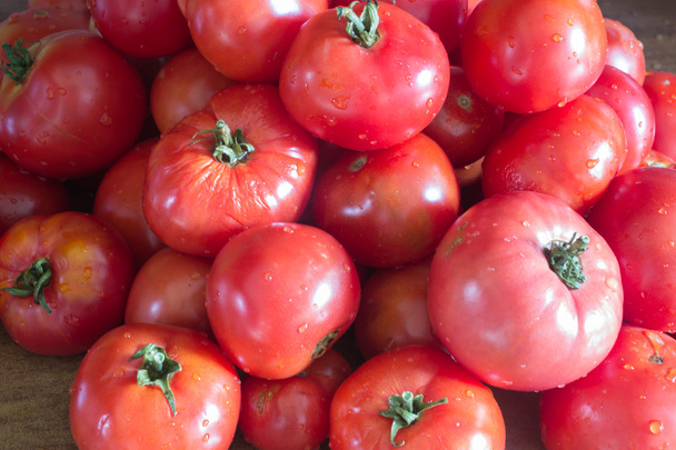 many tomato processing cooking - Photo, Image
