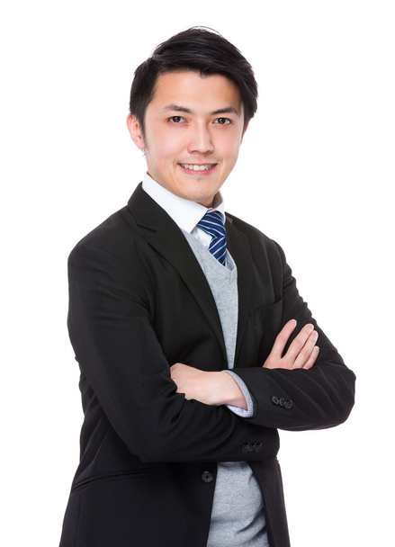 Young asian businessman in business suit - Фото, зображення