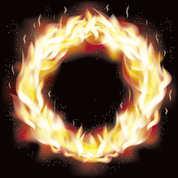 Tüzes fényes absztrakt háttér vektor illusztráció - Vektor, kép