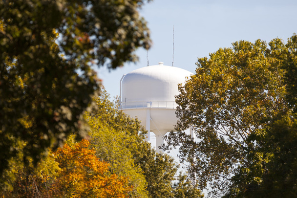Autumn Water Tower - Photo, Image