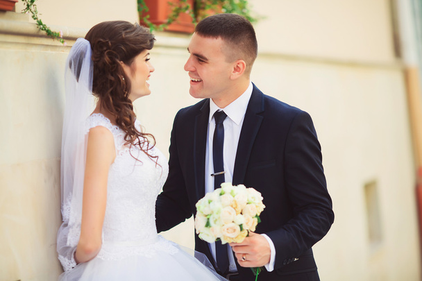 políbit nevěstu, svatební den schaslyviu - Fotografie, Obrázek