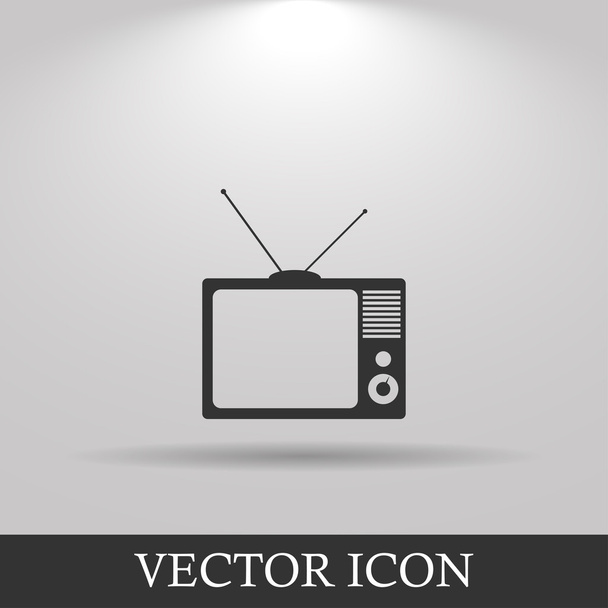 TV vector icon - Vector, Image