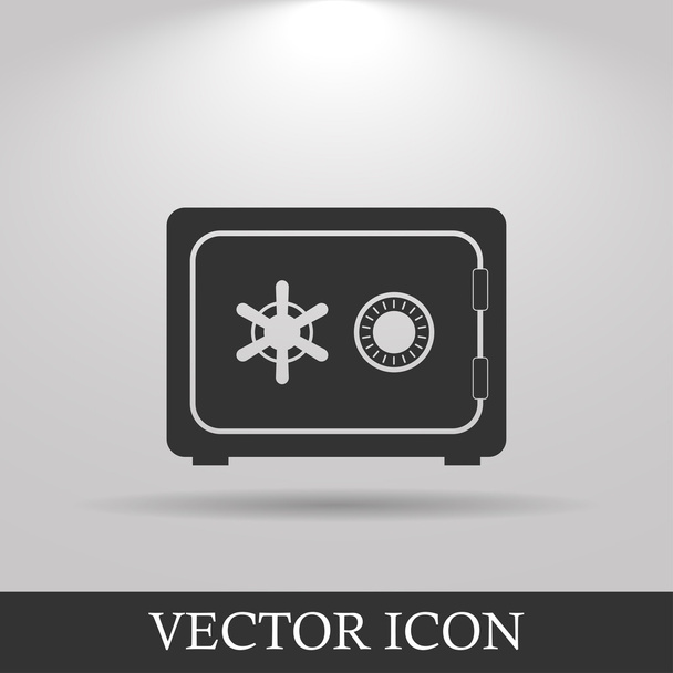 Turvallinen vektorikuvake - Vektori, kuva