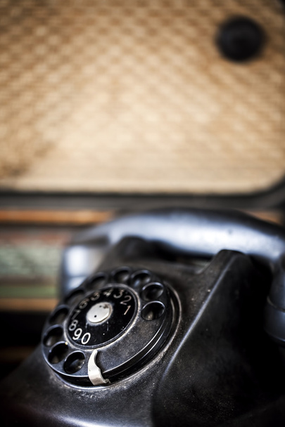 O telefone Vintage
 - Foto, Imagem