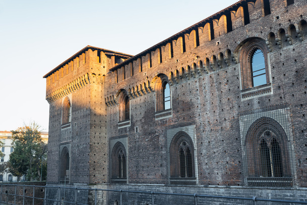 Milan (Italy), Castello Sforzesco - Valokuva, kuva