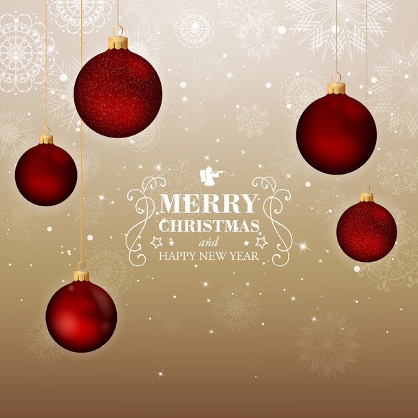 Vector Christmas Background - Διάνυσμα, εικόνα