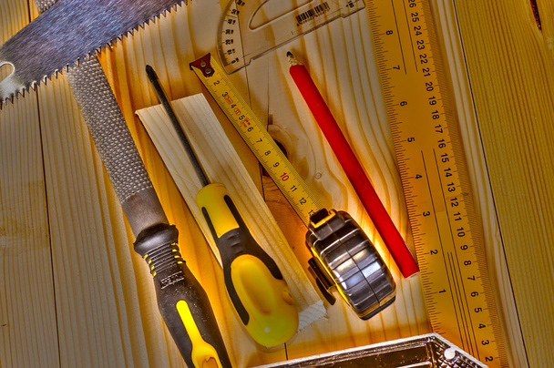 Εργαλεία ξυλουργικής HDR - Φωτογραφία, εικόνα
