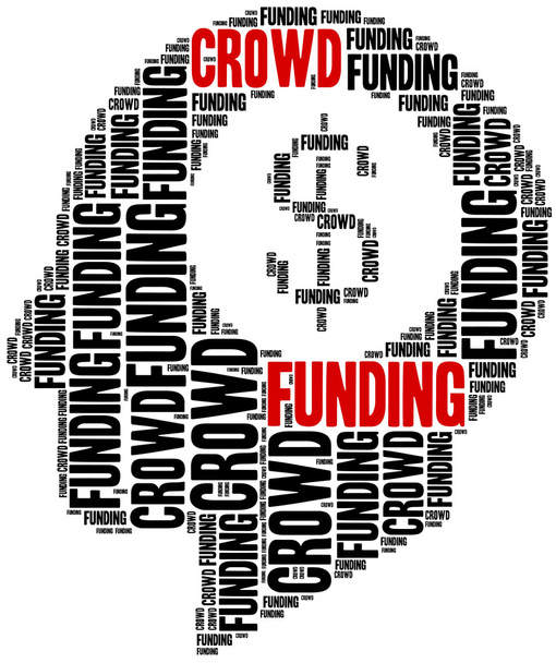 Crowdfunding, bağış toplama veya sosyal iş fikirleri finansman. - Fotoğraf, Görsel