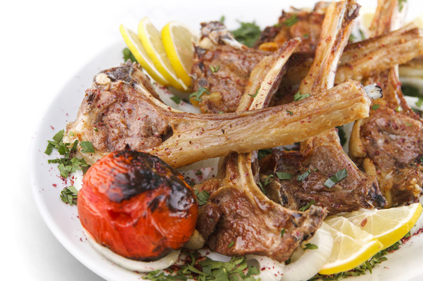 Grilled Beef Rib on a Plate - Photo, Image
