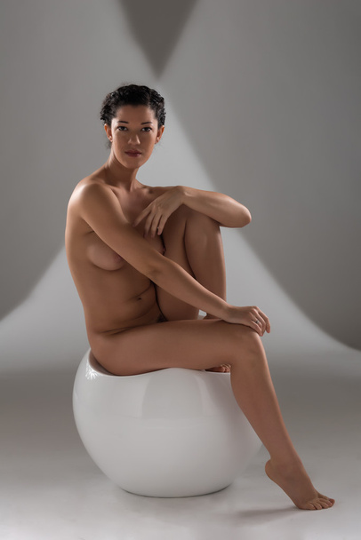 Nude multiracial woman - Fotó, kép