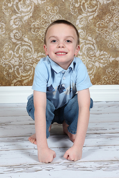 Cute little boy posing for camera - Photo, Image