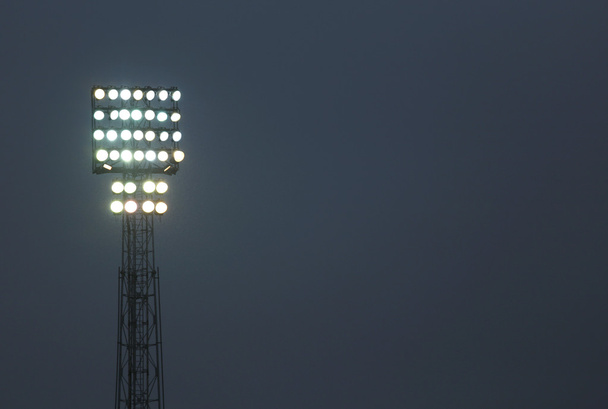 tower floodlights with many lights - Photo, Image