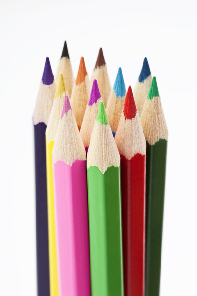 Crayones de colores
 - Foto, imagen