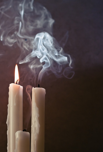 Burning candle - Foto, afbeelding