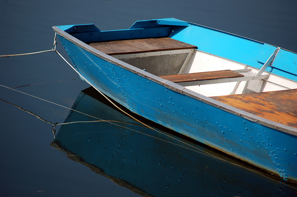 wooden boat on water - Photo, Image