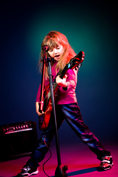 Rock and Roll girl - Фото, изображение
