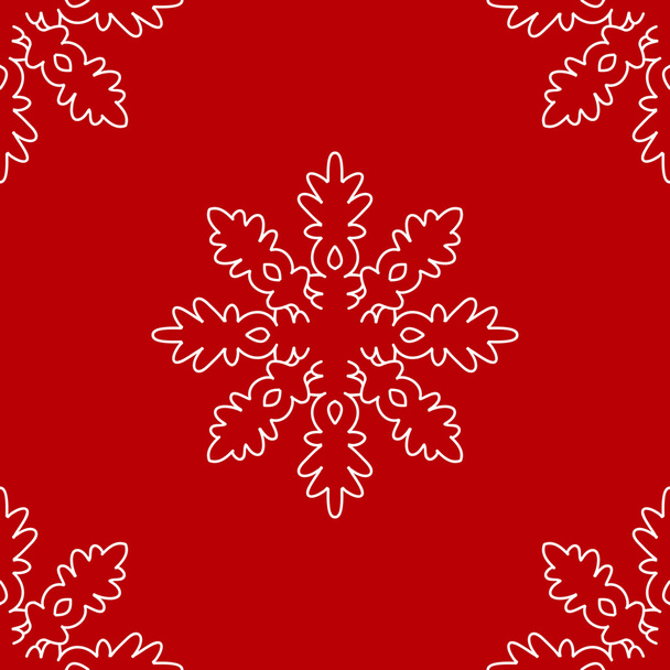 Christmas seamless pattern - Vector, afbeelding