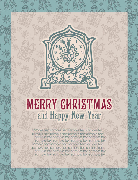 Veselé vánoce nápisy - Vektor, obrázek