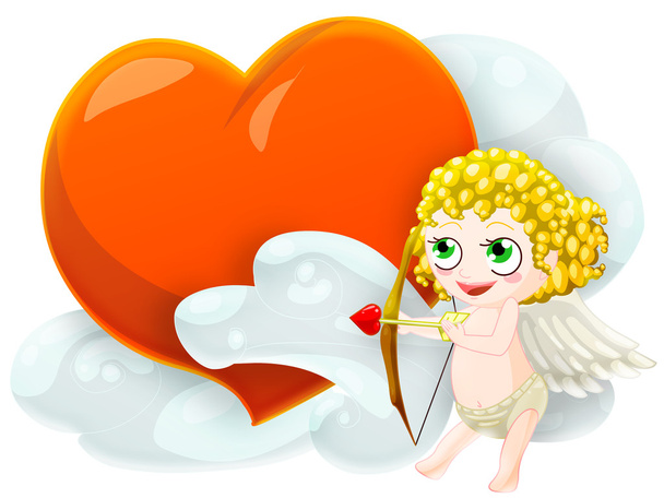 Cupido de San Valentín
 - Foto, Imagen