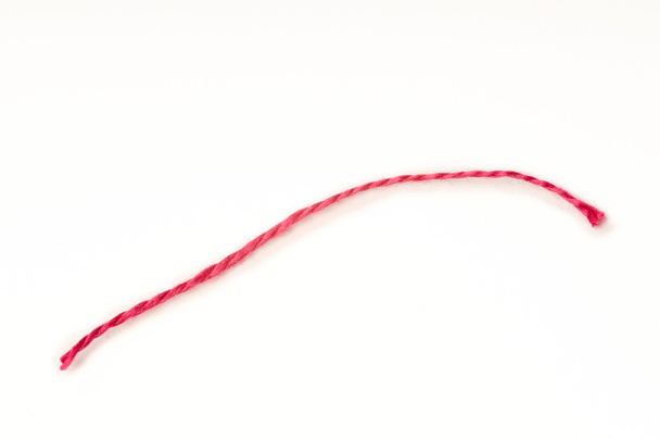 Single red thread - Φωτογραφία, εικόνα