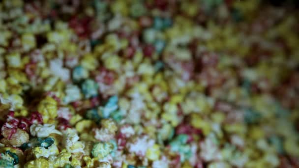 Popcorn maszyna popcornu - Materiał filmowy, wideo