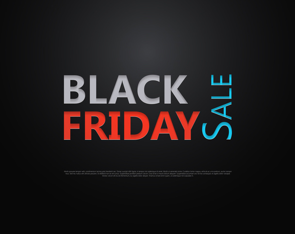 Black Friday sale - Vector, Image
