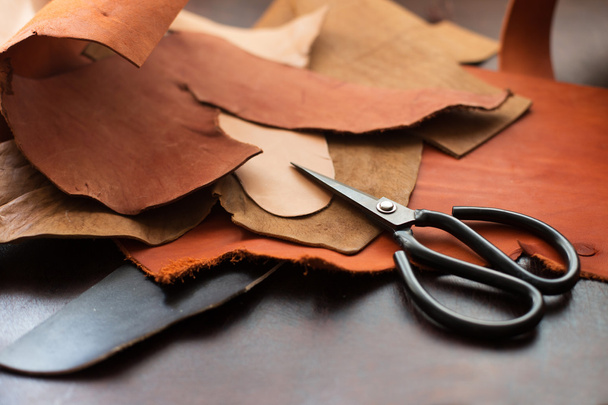tools for leathercraft - Foto, Bild