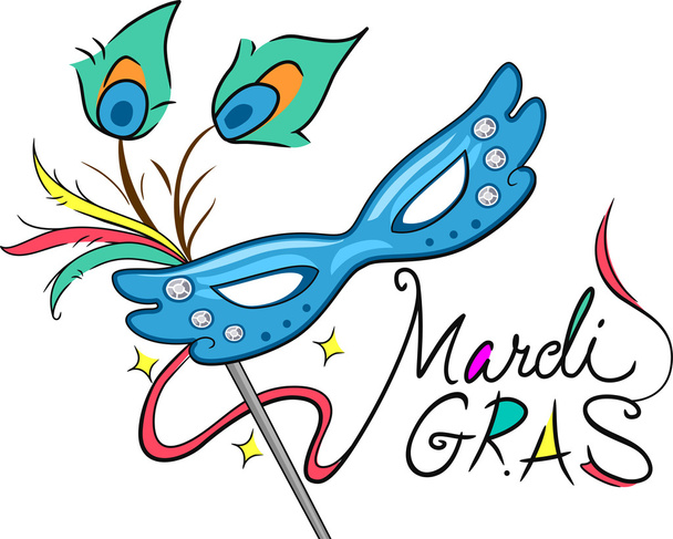 Mardi Gras-félék - Fotó, kép