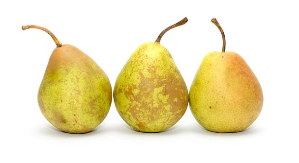 Ripe pears isolated on white background - Photo, Image