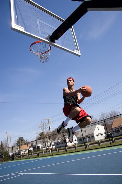 Man Playing Basketball - Fotoğraf, Görsel