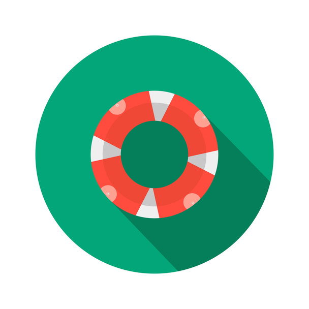 Векторная Lifebuoy Icon
 - Вектор,изображение