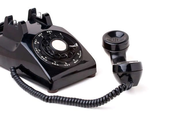 Vieux téléphone Vintage Off the Hook
 - Photo, image