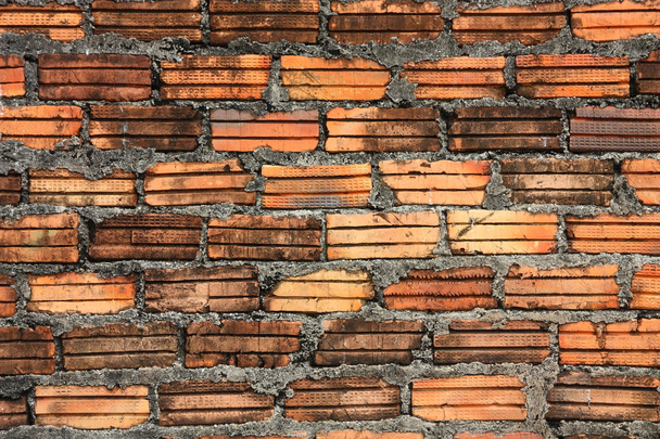 Old wall of red brick. - Photo, Image