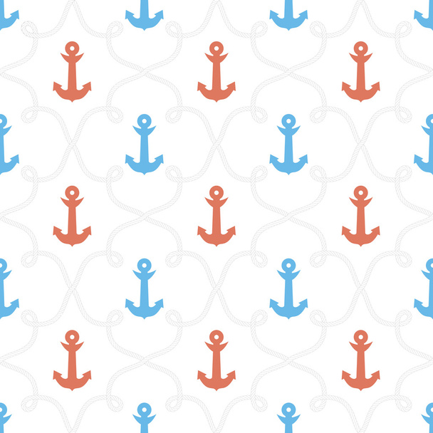 Seamless sea pattern - Вектор,изображение