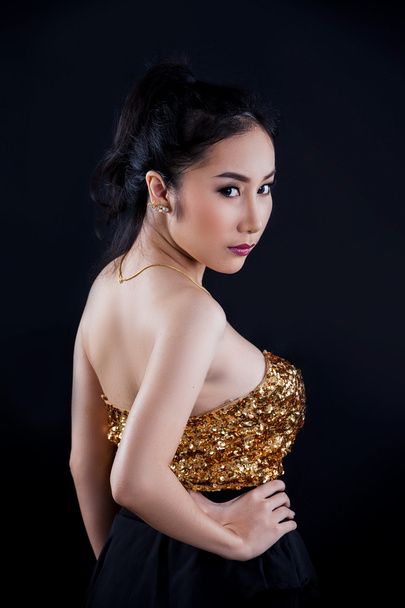 güzel Asyalı kız portresi - Fotoğraf, Görsel
