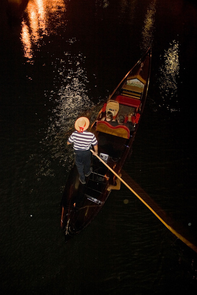 Gondole la nuit
 - Photo, image