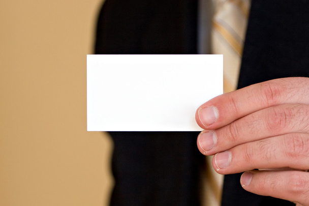 Blank Business Card - Фото, изображение
