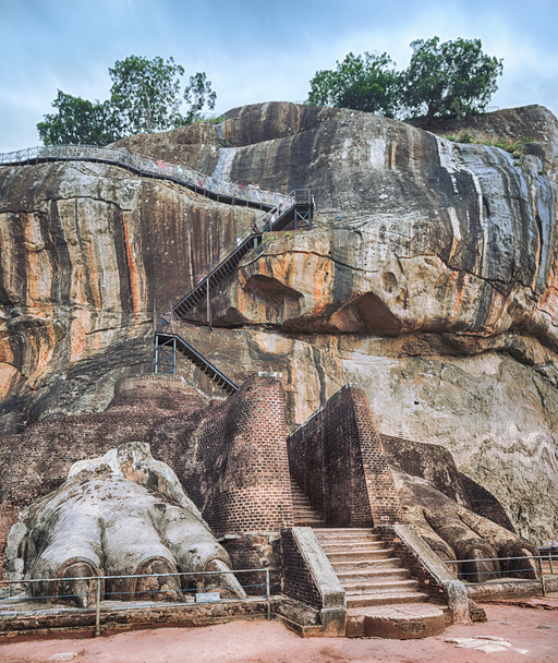 Sigiriya rock. Panorama - Фото, зображення