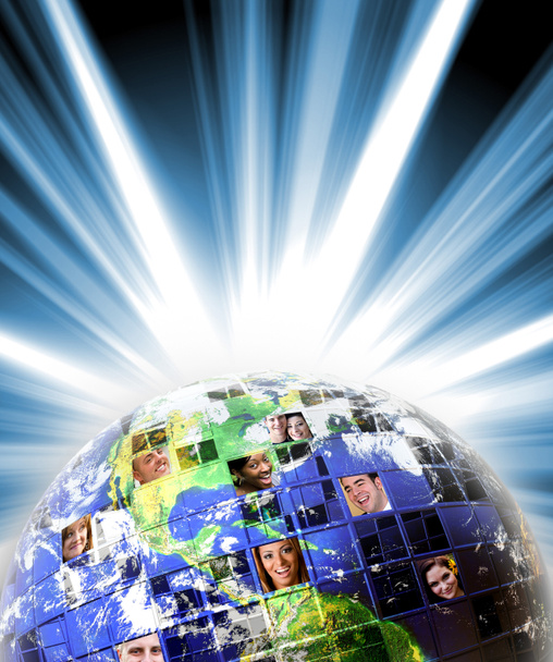 Global Worldwide Network of - Photo, Image