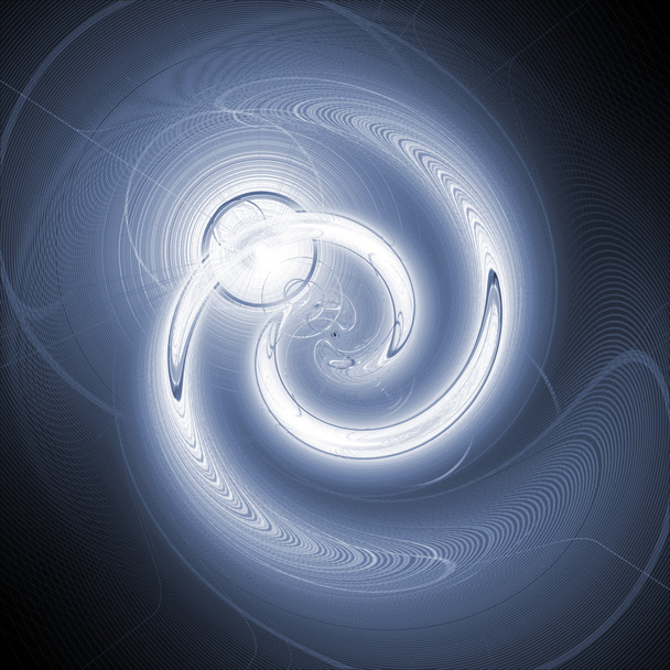 Espiral azul
 - Foto, imagen