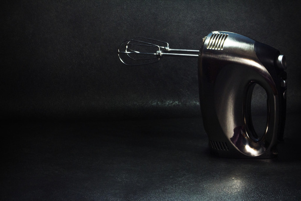 Mezclador de acero inoxidable doméstico
 - Foto, imagen