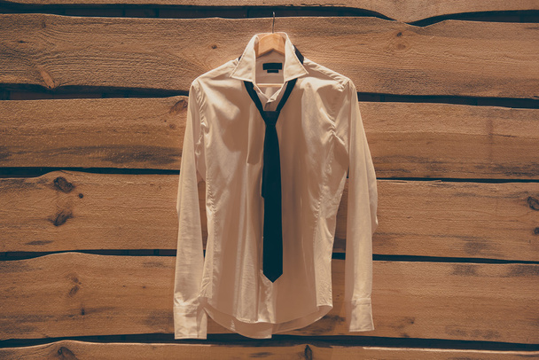 White shirt and tie - Foto, Imagem