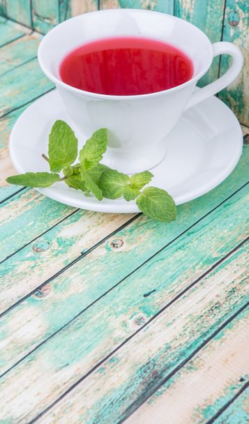 Kuppi Hibiscus teetä
 - Valokuva, kuva