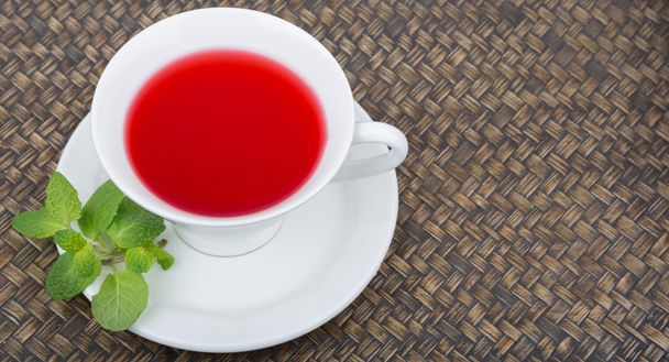 Hibiscus čaj - Fotografie, Obrázek