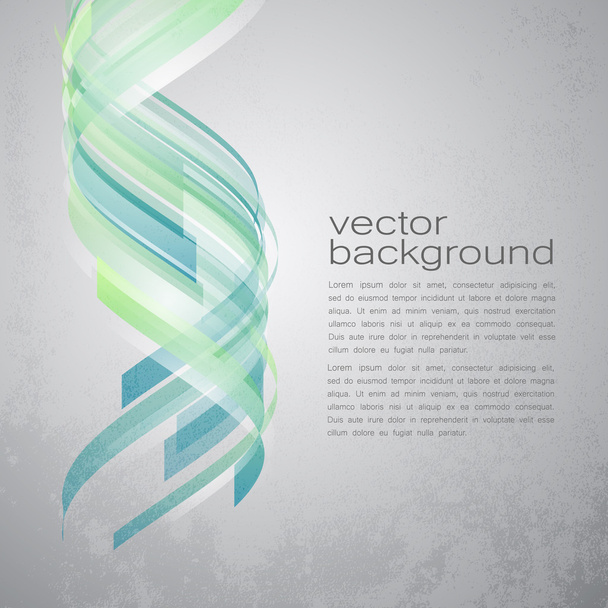 Techno Vector Curves Tapes Abstract Background - Wektor, obraz