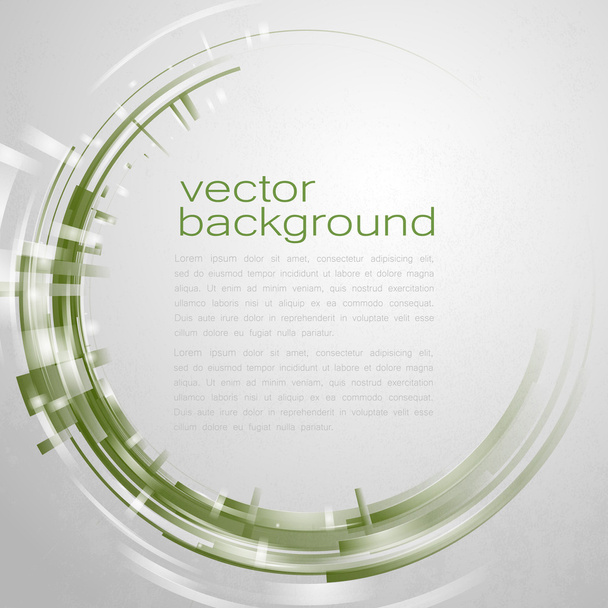 Techno Geometric Vector Circle Modern Science Abstract Background - Διάνυσμα, εικόνα