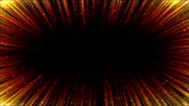 Барвисті світло Ray кордону анімації - петлі помаранчевий - Кадри, відео