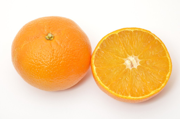  two clementines on a white background - Фото, зображення