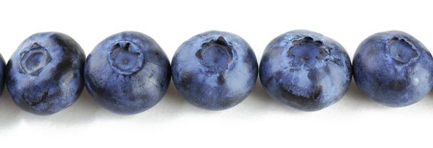 Fresh blueberries isolated on white - Valokuva, kuva