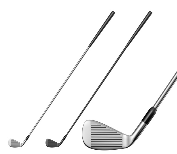Golf club illustration - created with gradient mesh - Vector, Image